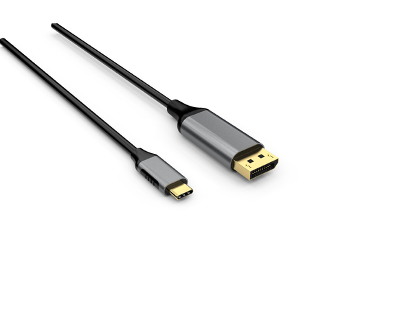 Elivi USB C - Displayport cable 2 m Black| 4K@60hz