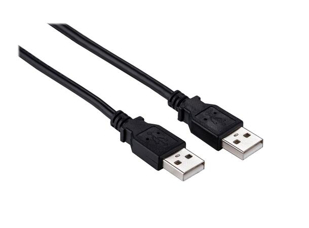 Elivi USB A - A cable 1m M/M| 2.0| Black