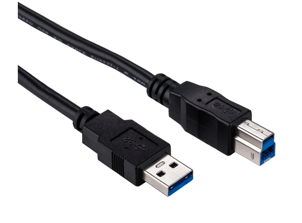 Elivi USB 3.0 A - B cable 1m Black