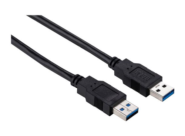 Elivi USB 3.0 A - A cable 2 m M/M| 3.0| Black