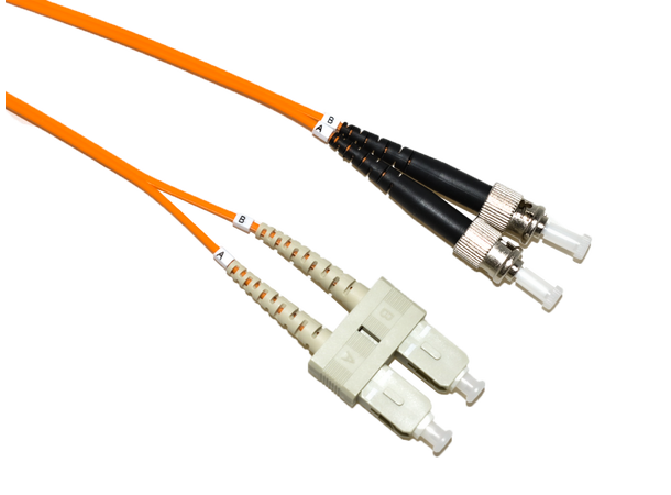 LinkIT Fiberpatch OM1 st/sc Orange Duplex MM OM1 62.5/125 LSZH 2mm