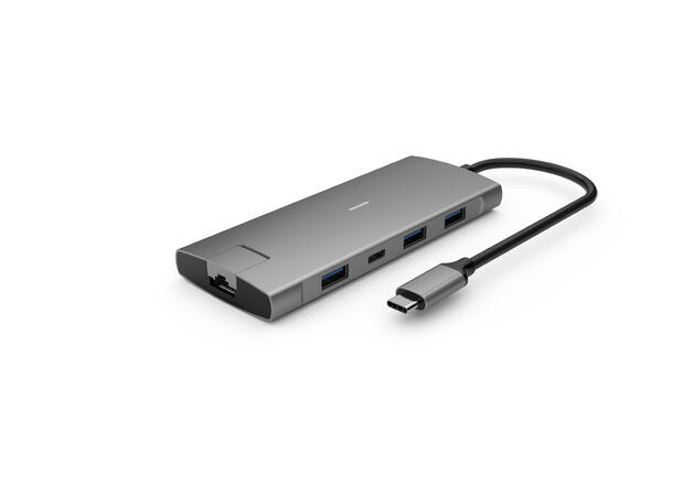 Elivi PRO USB-C Docking 8 in 1 MultiPort Adapter HUB| 10Gpbs| SpaceGrey