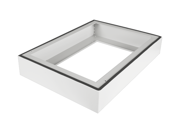 Lande Floor plinth for SAFEbox W600xD450xH100 | Grey