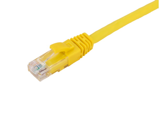 LinkIT U/UTP Patch Cat.6 yellow 20m AWG 24 | LSZH | Snagless