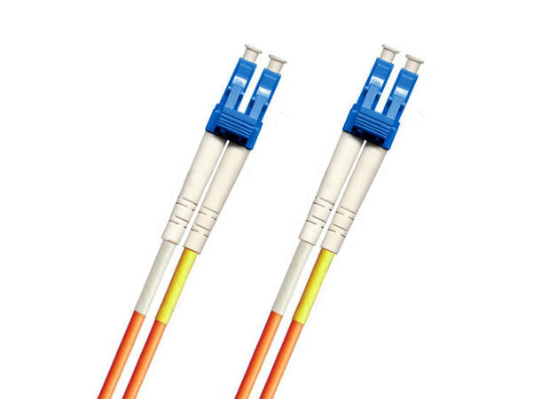LinkIT fiber patch OS2 LC/LC 1m Duplex | SM | LSZH | Orange