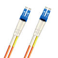 LinkIT fiber patch OS2 LC/LC 1m Duplex | SM | LSZH | Orange