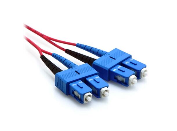 LinkIT fiber patch OS2 SC/SC 10m Duplex | SM | LSZH | Red