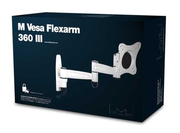 Multibrackets VESA Flexarm 360 III Black 75100200