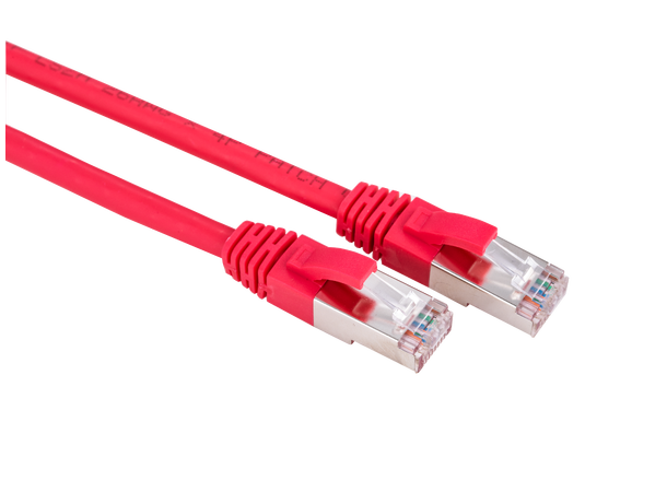 LinkIT S/FTP Patch Cat.6a Red 30m AWG 26/7 | LSZH | Snagless