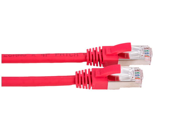 LinkIT S/FTP Patch Cat.6a Red 30m AWG 26/7 | LSZH | Snagless