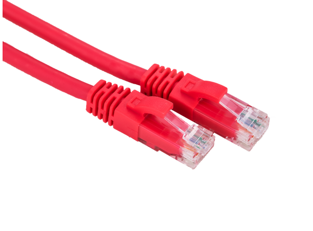 LinkIT U/UTP Patch Cat.6 red 0.3m AWG 24 | LSZH | Snagless