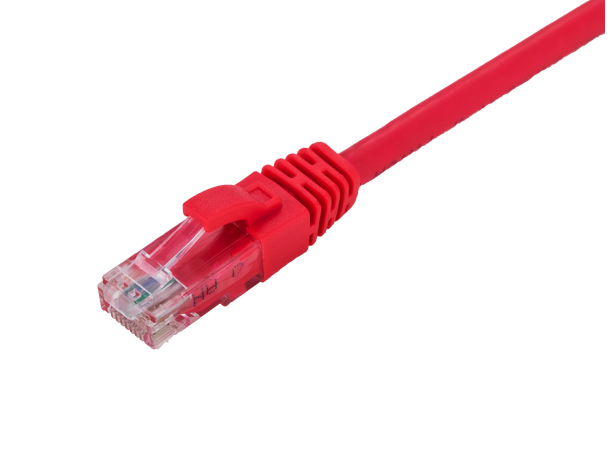 LinkIT U/UTP Patch Cat.6 red 0.3m AWG 24 | LSZH | Snagless