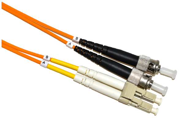 LinkIT fiber patch OM2 LC/ST 1m Duplex | MM | LSZH