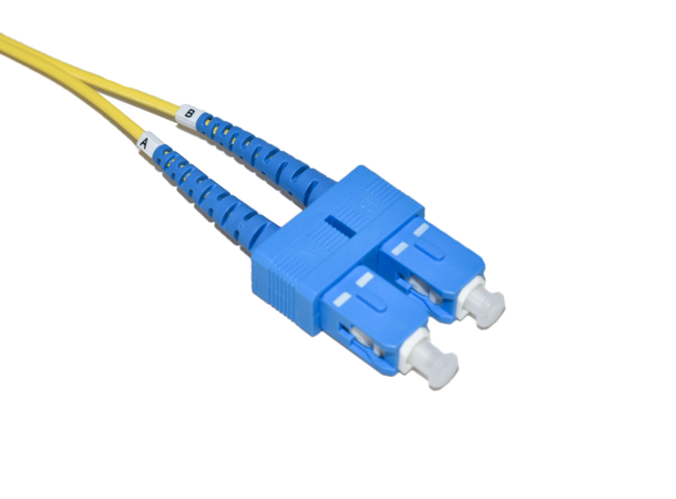 LinkIT fiber patch OS2 LC/SC 20m Duplex | SM | LSZH | Yellow