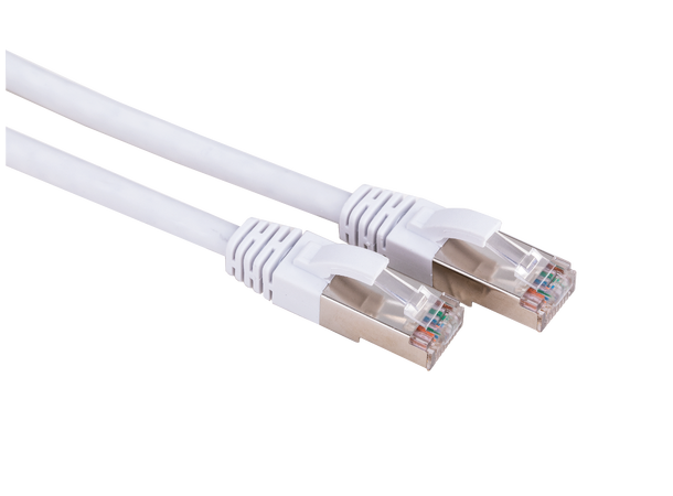 LinkIT S/FTP Patch Cat.6a White 15m AWG 26/7 | LSZH | Snagless