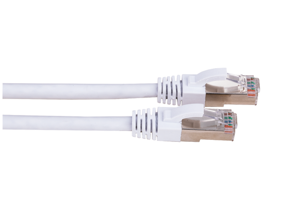 LinkIT S/FTP Patch Cat.6a White 15m AWG 26/7 | LSZH | Snagless