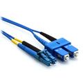 LinkIT fiber patch OS2 LC/SC 10m Duplex | SM | LSZH | Blue