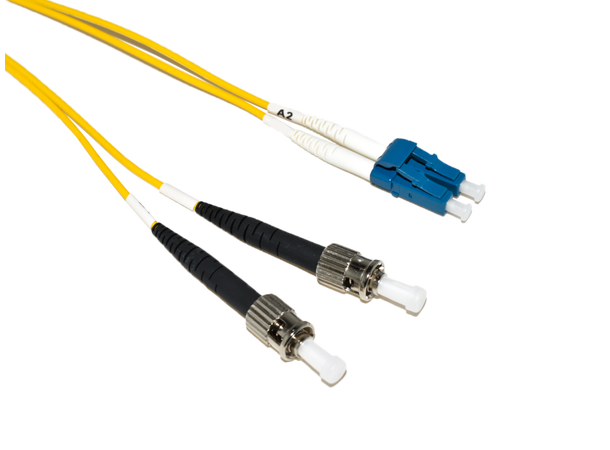 LinkIT fiber patch OS2 LC/ST 3m Duplex | SM | LSZH | Yellow
