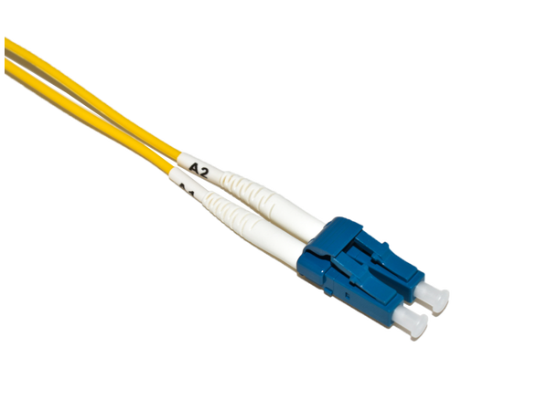 LinkIT fiber patch OS2 LC/ST 25m Duplex | SM | LSZH | Yellow