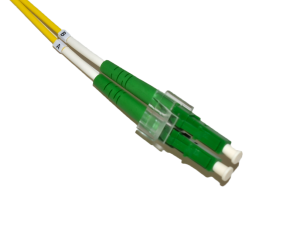 LinkIT fiber patch OS2 LC-APC/LC-UPC 15m Duplex | SM | LSZH