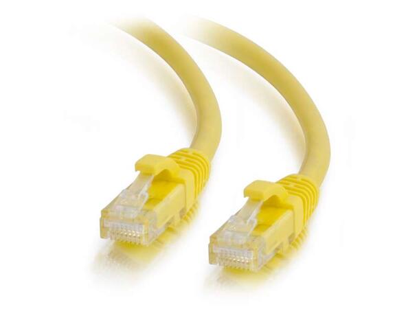 LinkIT U/UTP Patch Cat.6 yellow 5m AWG 24 | LSZH | Snagless