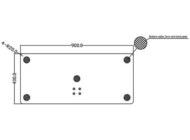 Multibrackets Display Stand 180 Single S ilver w. Floorbase