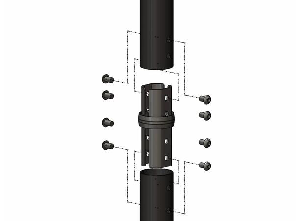 Multibrackets Pro Series - Internal Pole Joiner
