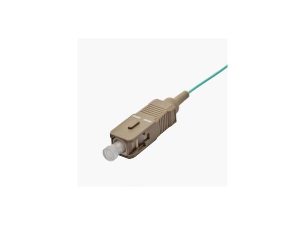 LinkIT Fiber Pigtail OM3 50/125 SC 1.5M LSZH Easy strip| Aqua