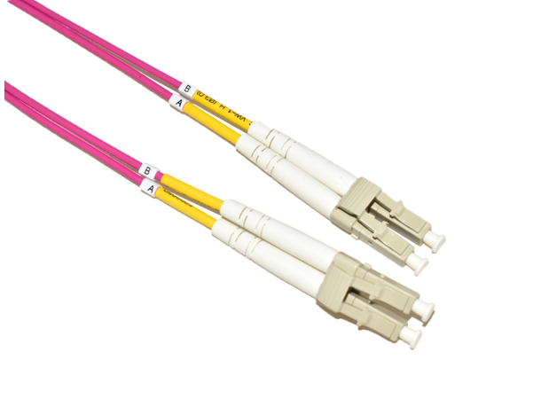 LinkIT fiber patch OM4 LC/LC 60m Duplex | MM | LSZH