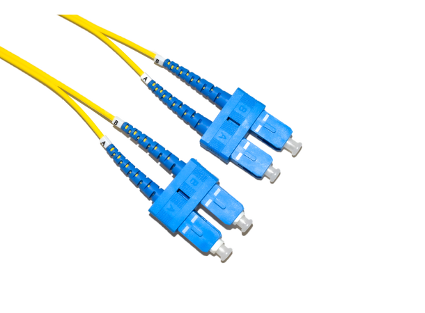 LinkIT fiber patch OS2 SC/SC 7m Duplex | SM | LSZH | Yellow