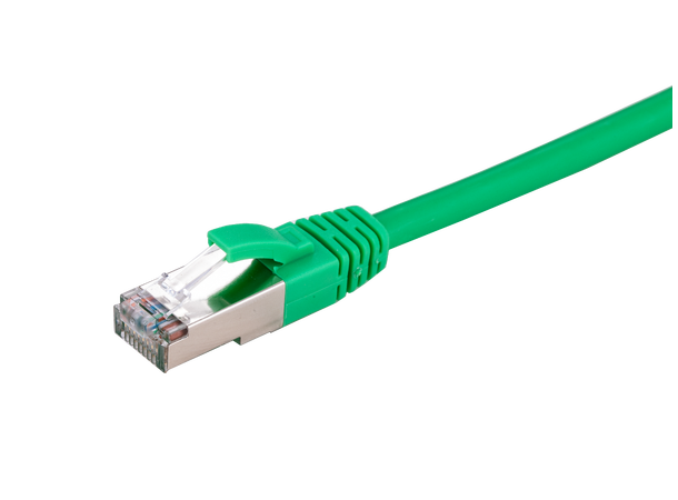 LinkIT S/FTP Patch Cat.6a green 3m AWG 26/7 | LSZH | Snagless