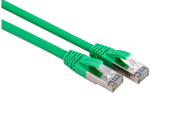 LinkIT S/FTP Patch Cat.6a Green 5m AWG 26/7 | LSZH | Snagless