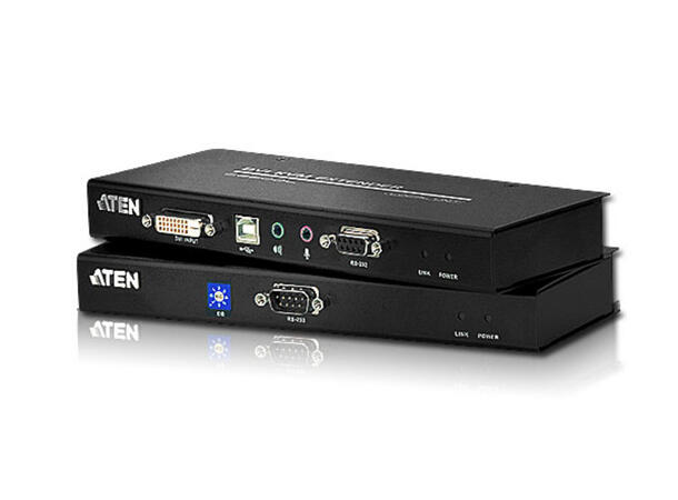 Aten KVM Extender USB CE600 DVI-D | USB | RS232 | upto 60m