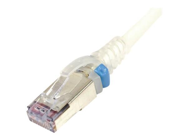 Siemon Patch Cable Cat.6 UTP White 5m Clear Boot| LSOH