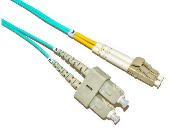 LinkIT fiber patch OM3 LC/SC 50m Duplex | MM | LSZH