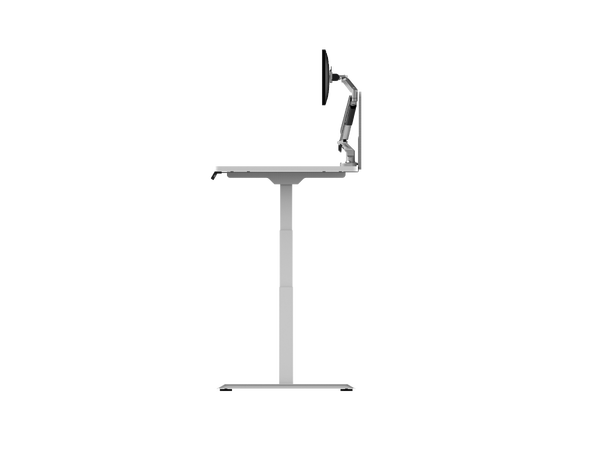 Elivi Double Monitor Arm with Gas Lift White| 17-32''| 2-9KG