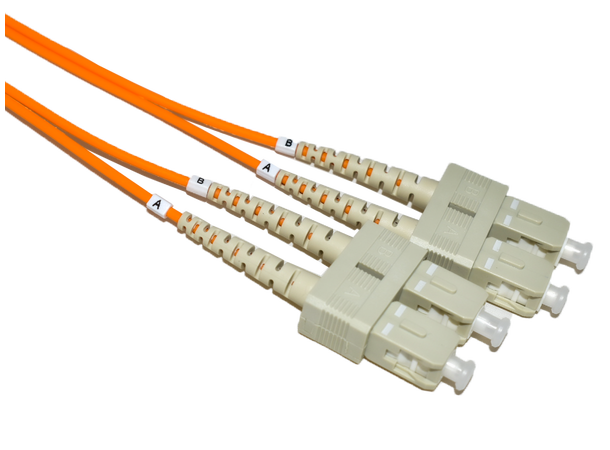 LinkIT fiber patch OM2 SC/SC 0.5m Duplex | MM | LSZH
