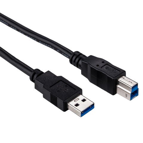 Elivi USB 3.0 A - B cable 3m Black