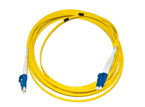 LinkIT fiber patch OS2 LC/LC 14m Duplex | SM | LSZH | Yellow