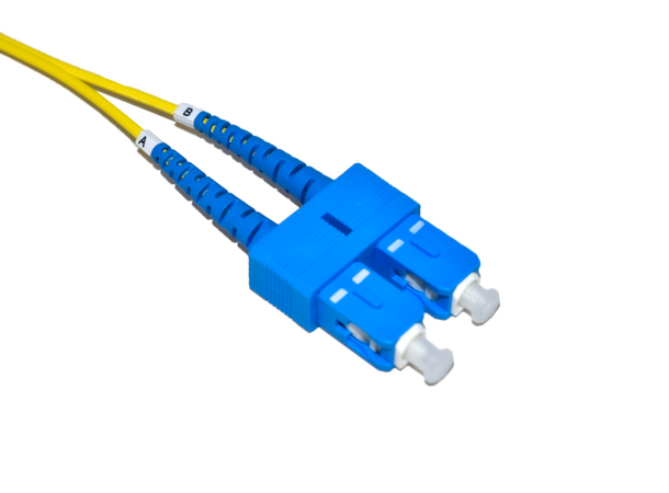 LinkIT fiber patch OS2 SC/FC 5m Duplex | SM | LSZH | Yellow