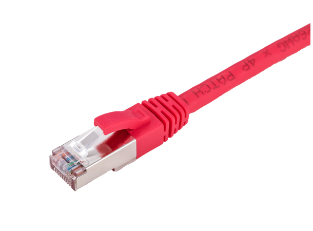 LinkIT S/FTP Patch Cat.6 red 1.5m AWG 27 | LSZH | Snagless