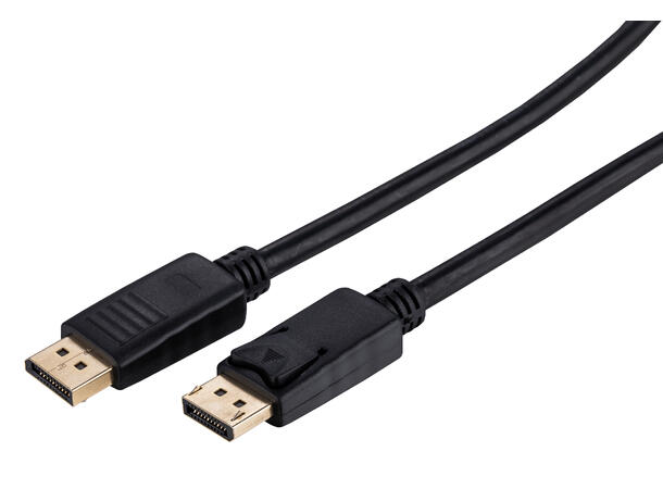 LinkIT Displayport cable v.1.2m-M 5m 4K x 2K@60Hz 28 AWG Black version 1.2