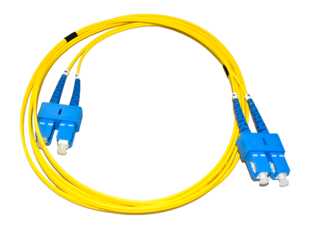 LinkIT fiber patch OS2 SC/SC 4m Duplex | SM | LSZH | Yellow