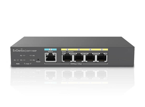 Engenius EXT1105P 4x GE PoE and 1x GE PD Extender