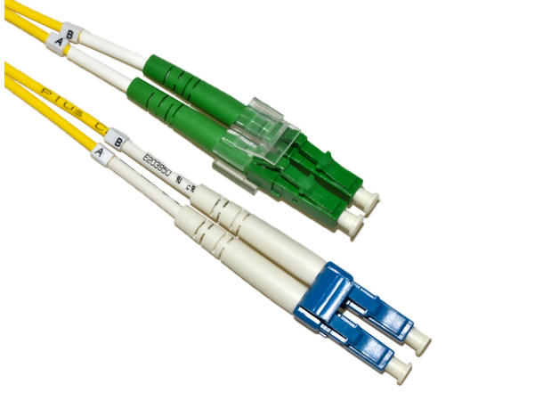 LinkIT fiber patch OS2 LC-APC/LC-UPC 10m Duplex | SM | LSZH