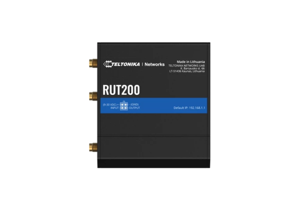 Teltonika RUT200 Industrial Router | 4G/LTE | Wi-Fi