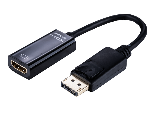 LinkIT Displayport han-HDMI hun adapter Kabeladapter 0,15m kabel, Ver.1.2