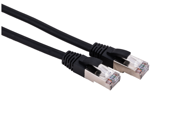 LinkIT S/FTP Patch Cat.6a Black 25m AWG 26/7 | LSZH | Snagless