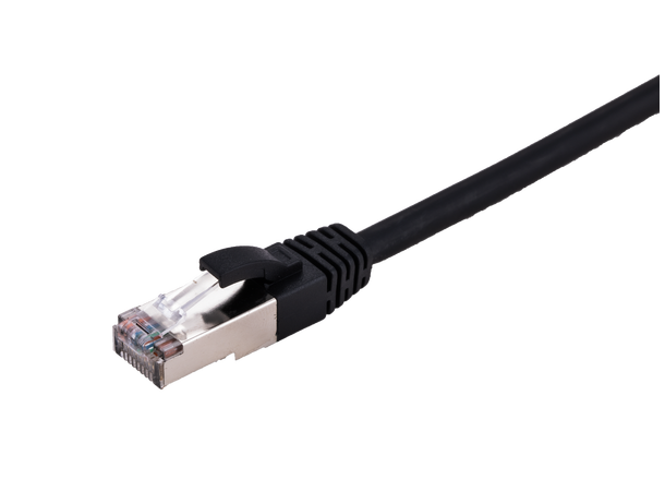 LinkIT S/FTP Patch Cat.6a Black 25m AWG 26/7 | LSZH | Snagless