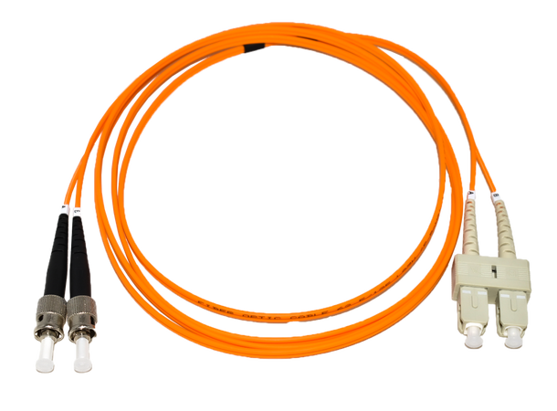LinkIT fiber patch OM1 ST/SC 0.5m Duplex | MM | LSZH